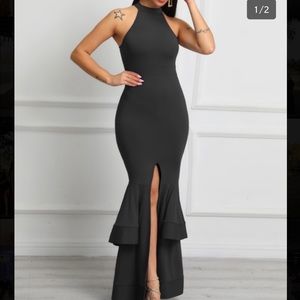 MAROON Mermaid Dress